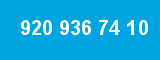 920 936 74 10 920 936 74 10